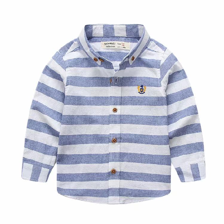 Chemise garcon à manche longue - Ref 2075741 Image 9