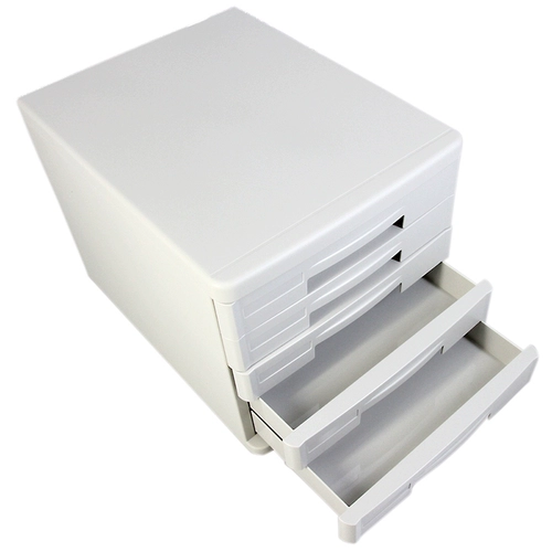 Deli Power Five -Layer Hard Plastic File Cabinet Grey Desktop Box Herese Box четырехслойные канцелярские принадлежности канцелярские принадлежности офис