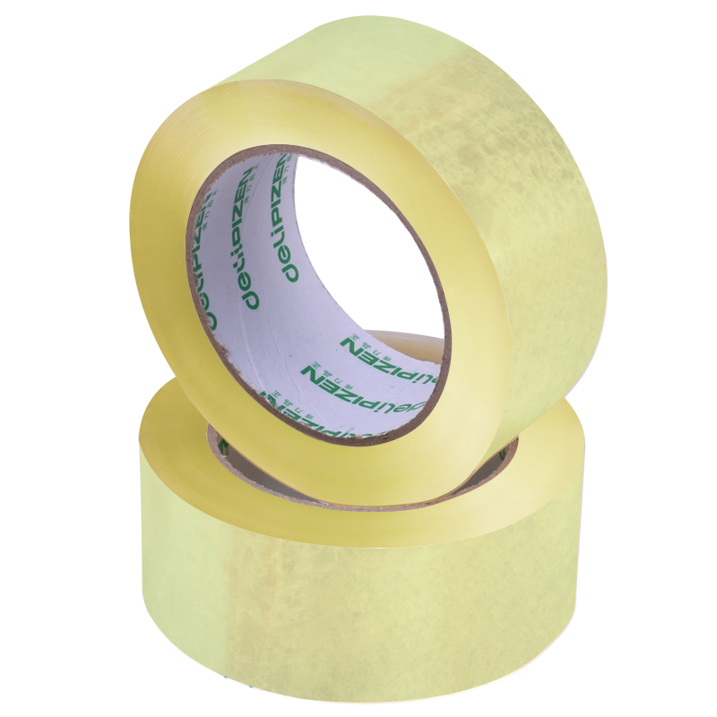 Deli tape Sealing tape Transparent tape Express logistics Packing tape Paper sealing adhesive Wholesale stationery