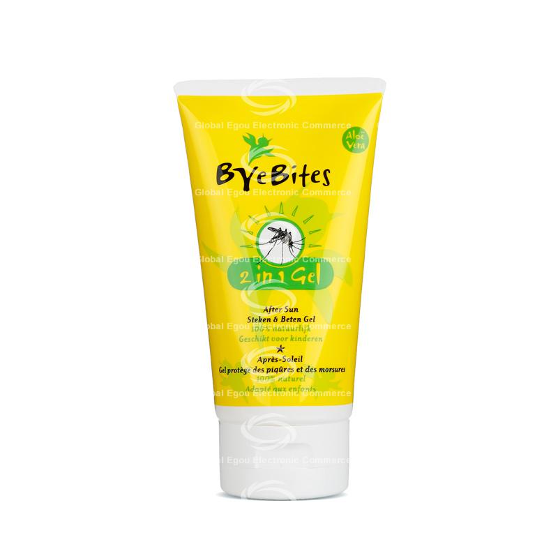 【荷兰直邮】荷兰byebites纯天然驱蚊晒后2合1修复啫喱