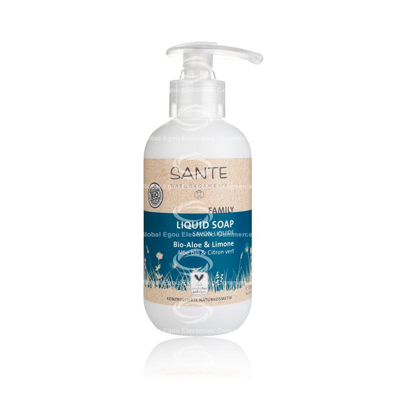 【荷兰直邮】德国sante有机芦荟柠檬洗手液200ml