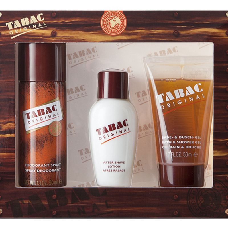 【荷兰直邮】德国Tabac镇静皮肤须后香水(30ml) +沐浴啫喱(50ml）