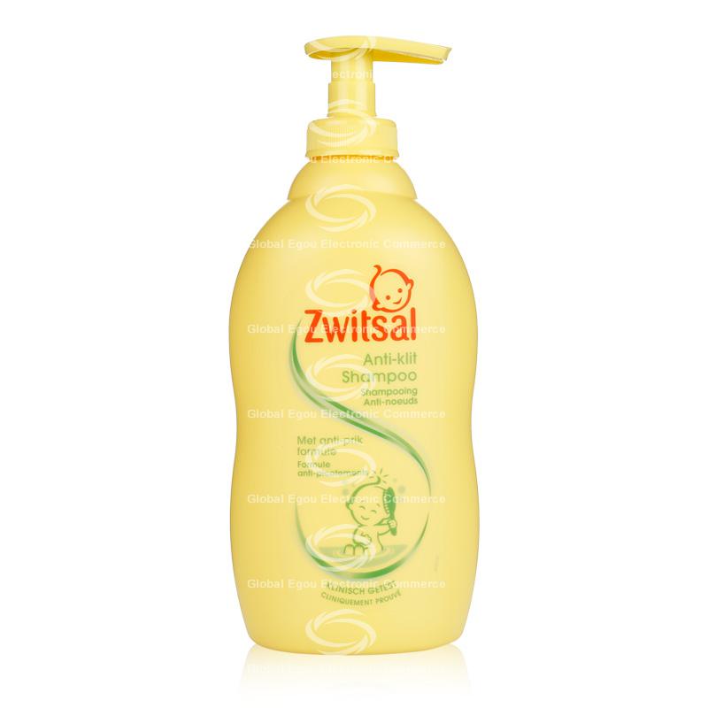 荷兰zwitsal婴幼儿防打结洗发水400ml