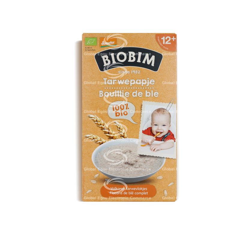 【荷兰直邮】荷兰biobim百牧元幼儿有机小麦糊早餐12个月以上250g