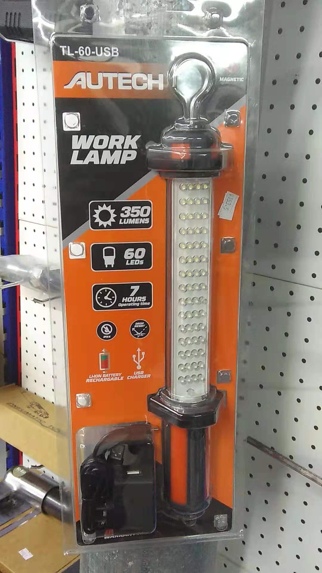 Otto work lamp Otto AUTECH hand lamp WL60 lithium battery work lamp LED hand lamp maintenance lamp TL-60-USB