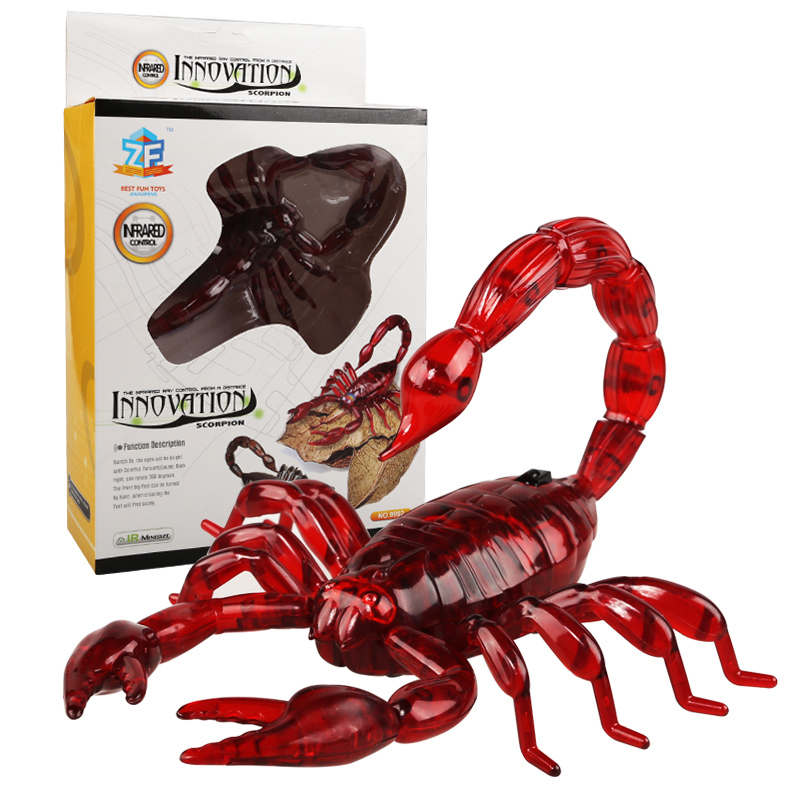Simulated Remote Control Scorpion, Creative Intelligent Electric Crawling Toy Animal Model, Spider Prank Gift for Children