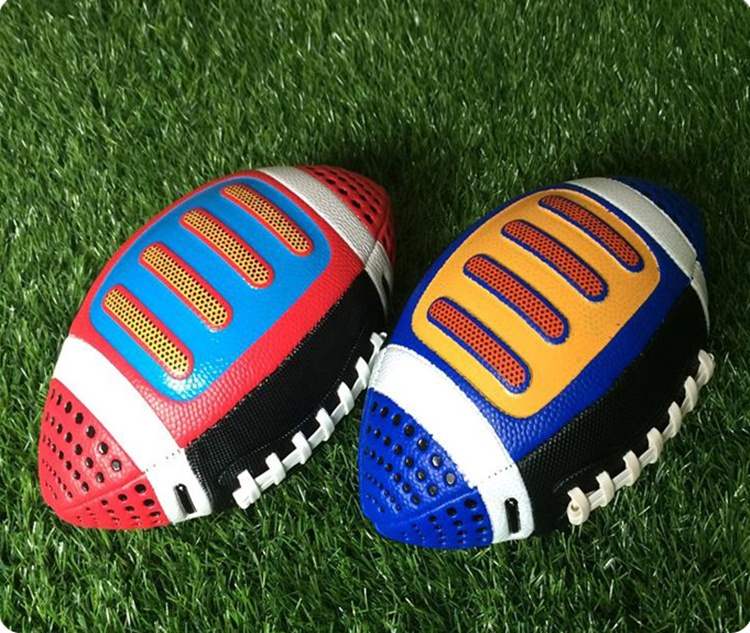 Bán nóng rugby pu Mỹ thứ 3 bóng bầu dục trẻ em tiểu học và trung học cơ sở hiệu suất đào tạo trong nhà và ngoài trời? - bóng bầu dục Rugby và bóng bầu dục