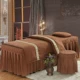 Màu sắc đơn giản, vẻ đẹp đơn giản bao gồm bốn bộ thẩm mỹ viện Hàn Quốc ga giường spa giá rẻ