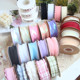 ສະເຫຼີມສະຫຼອງອິນເຕີເນັດ fishtail yarn ribbon lace tie bow ການຫຸ້ມຫໍ່ດອກໄມ້ທີ່ມີສີສັນ ribbon ວັນເດືອນປີເກີດ cake ribbon