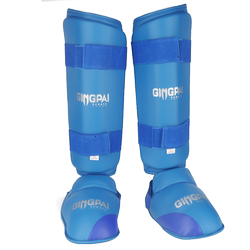 Karate Leg Guards with Foot Protection, Arm Guards, Foot Guards, Karate Protective Gear, Taekwondo Leg Guards and Arm Guards Set
