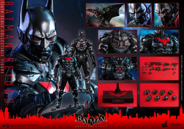 Hottoys HT 1 6 VGM39 Batman Arkham Batman DLC Future Edition order