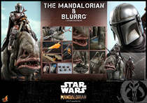 HOTTOYS HT 1 6 TMS046 Star Wars Mandalo Bollurrg Blurrg