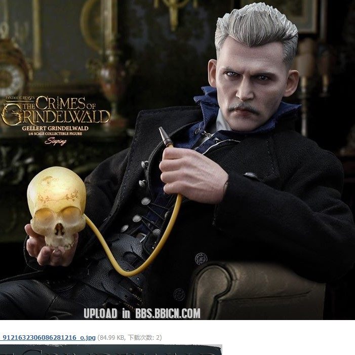 Spot HOTTOYS HT MAGROUNDON 2 Grindelvo Ordinary Edition MMS513 Depp