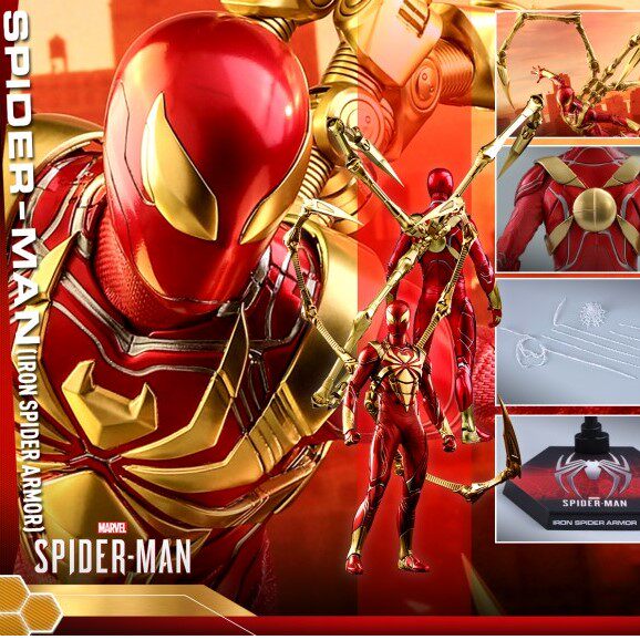 Pursuing a single HT 1 6 VGM38 PS4 game version Spider-Man Spider-Man steel armor suit