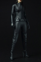 Sexygirl toys 1 6 Female soldier catwoman clothes Leather suit boots non-HT spot