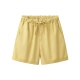 Amy yêu quần ống rộng nữ cao eo rủ 2019 mới hè co giãn eo thể thao quần cotton giản dị - Quần short shop đồ nữ