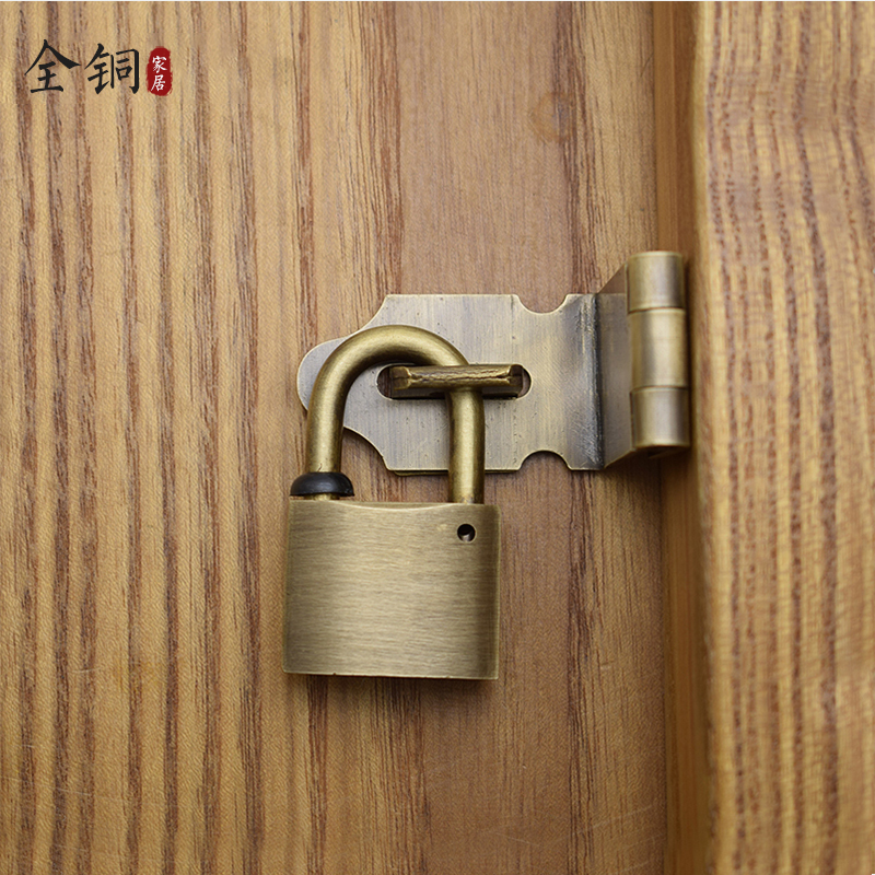 Old-Fashioned Pure Copper Indoor and Outdoor Door Latch, 90-Degree Right-Angle Door Bolt, Door Lock Nose, Wooden Door Lock, Copper Lock Old-Fashioned Pure Copper Indoor and Outdoor Door Latch, 90-Degree Right-Angle Door Bolt, Door Lock Nose, Wooden Door Lock, Copper Lock