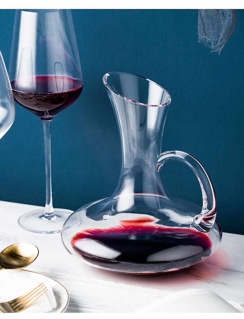Porcelain color beautiful European wine lead - free glass of red wine wine wine wine wine quick points
