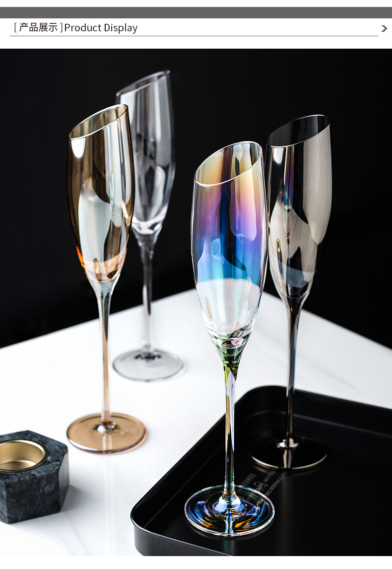 Porcelain color beautiful crystal glass of champagne cup home ideas colored goblet cocktail glass wine glass of red wine