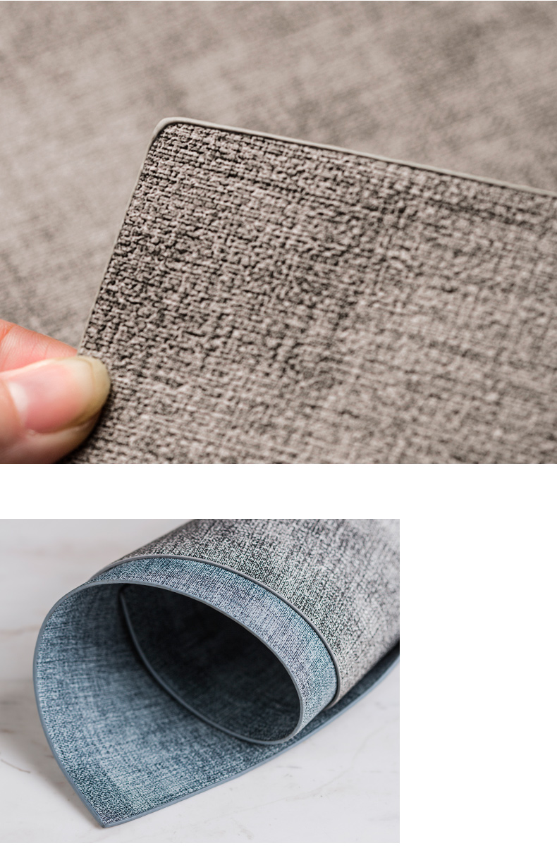 Porcelain color beautiful northern west creative pot mat leather waterproof antiskid insulated household table mat mat plate mat cup mat