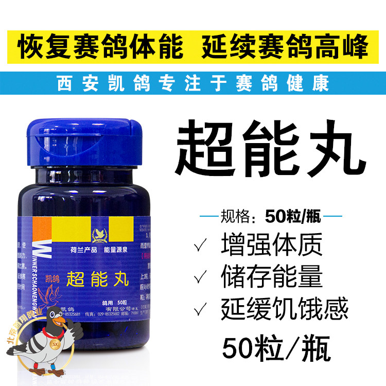 Cai pigeon pill 50 - pills Saixin pigeon supplies competition speed - up energy explosion pill