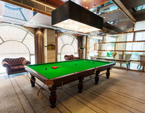  English snooker pool table Standard household adult solid wood billiards game multi-function table tennis all-in-one table