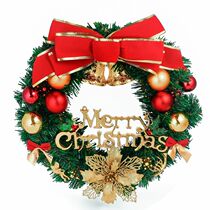 Christmas wreath bow New Years Day Christmas tree 30 40 60cm wreath ornaments