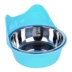 Pet bát thức ăn treo mèo bát con chó bát thép không gỉ bát cố định mèo thức ăn bát mèo cần thiết hàng ngày - Cat / Dog hàng ngày Neccessities Khay thức ăn cho mèo Cat / Dog hàng ngày Neccessities