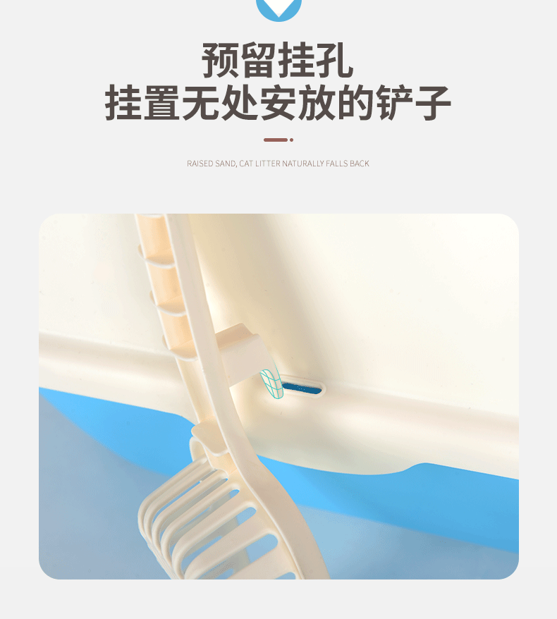 Chặt mèo đầy đủ bát cực lớn khử mùi khử mùi 掀 掀 mèo trẻ cát chậu cát bàn mèo khử mùi mèo - Cat / Dog Beauty & Cleaning Supplies lược chải lông cho chó