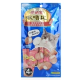 伊纳宝 Закуски кошек лучше, чем 10G*4 кошки вознаграждение закусочных домашних животных, чтобы облегчить пищу для молодых кошек
