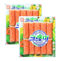 Korean Korea Stars Importé Crab Foot Rod Laslee Crab Crb Meat Stick Ready Hand Ripping Crab Willow Hot Pot Sushi 180g * 2