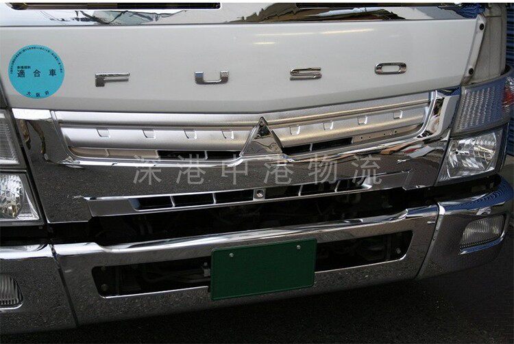 Решетка радиатора передняя хромированная Mitsubishi Fuso Canter Jinda Modified
