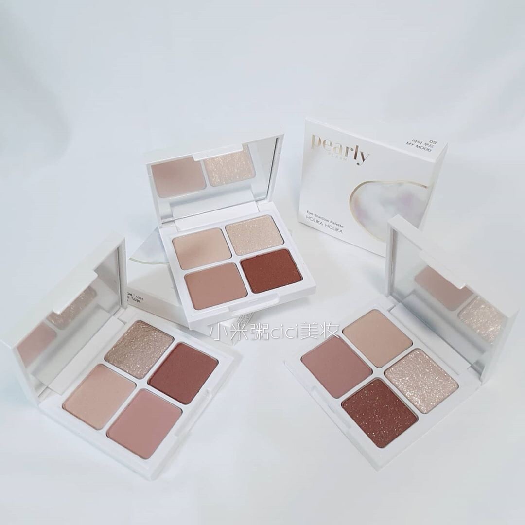 South Korea hoolika apostolic guest 20 years pearl qualified four-color eye shadow disc pearly pearly flash 08