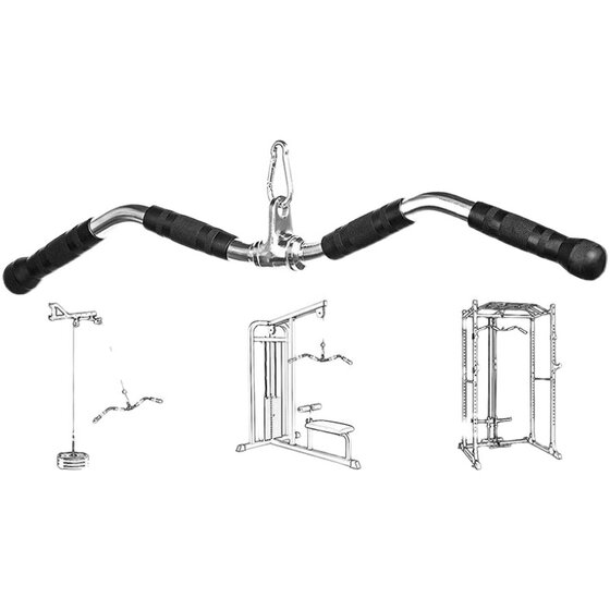 Gantry Rack Accessories Fitness Equipment Tension Rod Rope Grip Rowing Bird Training Tool High Pull-Down Handle