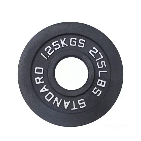 Large hole barbell piece home fitness Olympic bar weight piece 1.25kg 25kg barbell piece 50MM hip bridge weightlifting