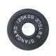 Large hole barbell piece home fitness Olympic bar weight piece 1.25kg 25kg barbell piece 50MM hip bridge weightlifting