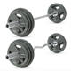 Pure Iron Painted Barbell Set for Men's Fitness, Home Use, Women's Hand-Held Dumbbells, Olympic Bar, Bench Press, Weightlifting, Squat Equipment