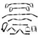 Gantry Rack Accessories Fitness Equipment Tension Rod Rope Grip Rowing Bird Training Tool High Pull-Down Handle