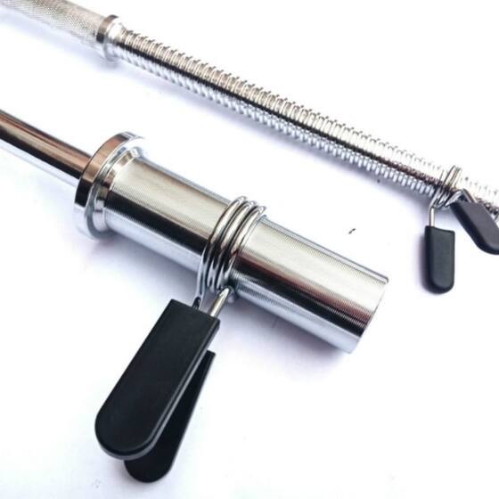 O-Groove Clamp Dumbbell Spring Clip with Hole Diameter 25/50mm Barbell Bar Quick Clamp Fixing Spring Clip