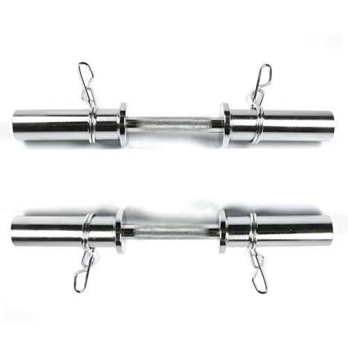 50cm Olympic Barbell Bar for Arm Muscle Training, Assembled Barbell Bar with Barbell Plates, Can Be Used with Large Hole Plates, Olympic Plates Compatible