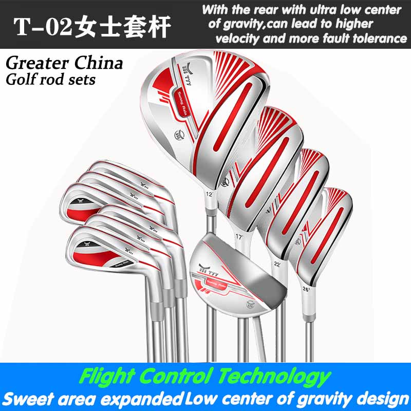 New TYY golf club set T-02 ladies full set of junior and intermediate diamond series imported from Japan