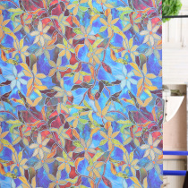 Window shading stickers Home toilet toilets transparent opaque glass film anti-light artifact window stickers