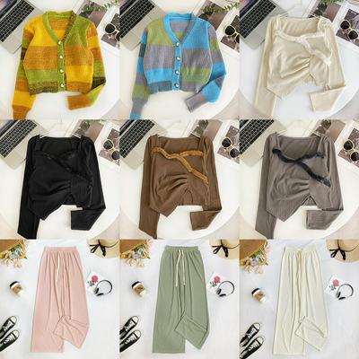 Autumn and winter clearance, coats, trousers, tops for women