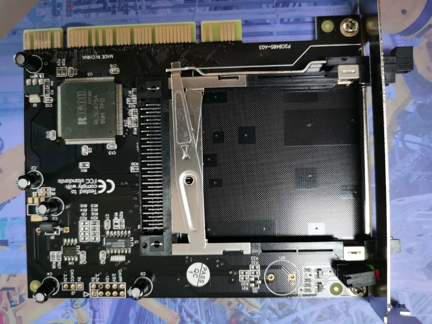 PCI transfer PCM CIA card