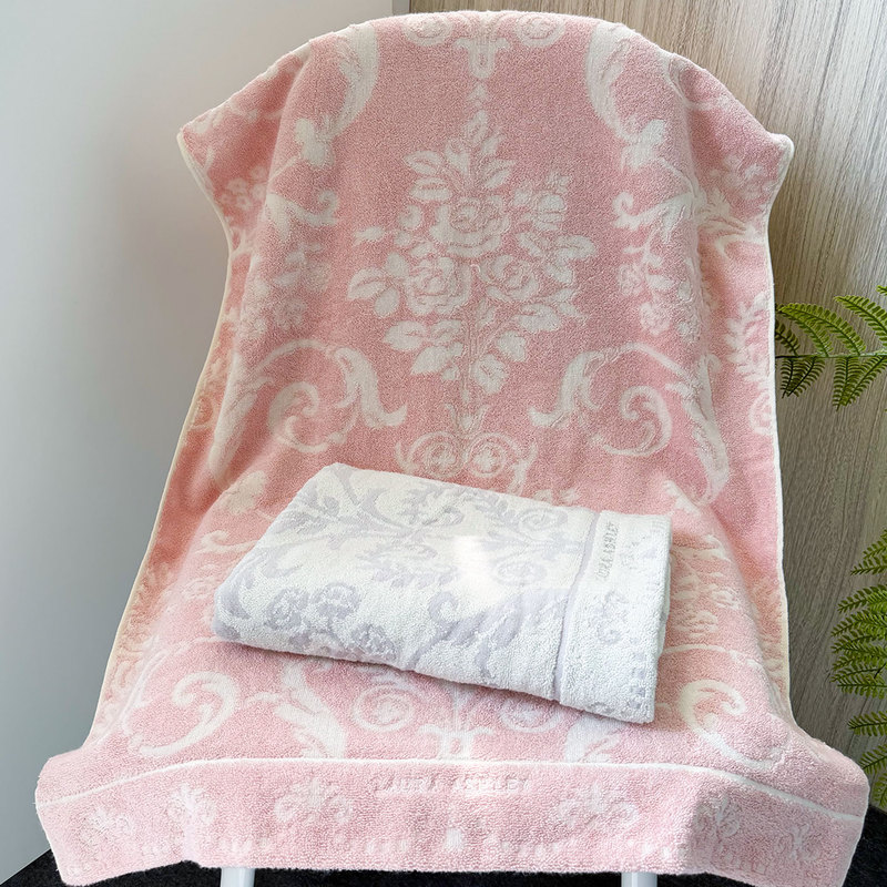 Foreign Trade Export Daily Order Roland* Pure Cotton Bath Towel Jacquard Bath Towel Soft and Absorbent 60*120 Fresh Foreign Trade Export Daily Order Roland* Pure Cotton Bath Towel Jacquard Bath Towel Soft and Absorbent 60*120 Fresh