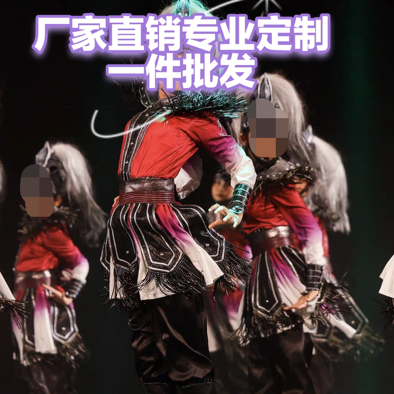 Wind Horse Dance Mongolian Children's Performance My Horse Youth Horse Dance Galloping Horse Year Adult War Horse Competition