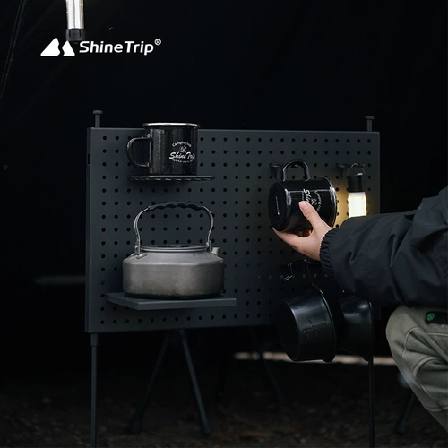 Дорожное универсальное снаряжение для кемпинга, система хранения, портативная подвесная доска, стенд, полочное освещение