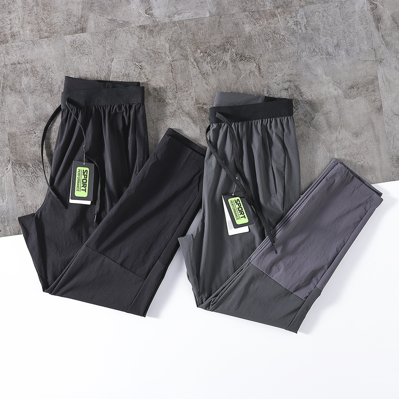 Marathon Jogging Series! 3m Reflective Pockets! Spring and Summer Men's Water-Resistant Quick-Dry Casual Pants Trendy Style Marathon Jogging Series! 3m Reflective Pockets! Spring and Summer Men's Water-Resistant Quick-Dry Casual Pants Trendy Style