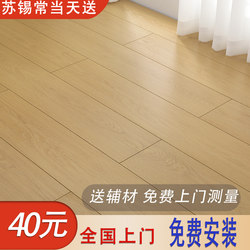Reinforced Composite Wood Floor Household Wear-Resistant, Environmentally Friendly and Waterproof Changzhou Tin-Free Floor Heating Floor Paving 12mm
