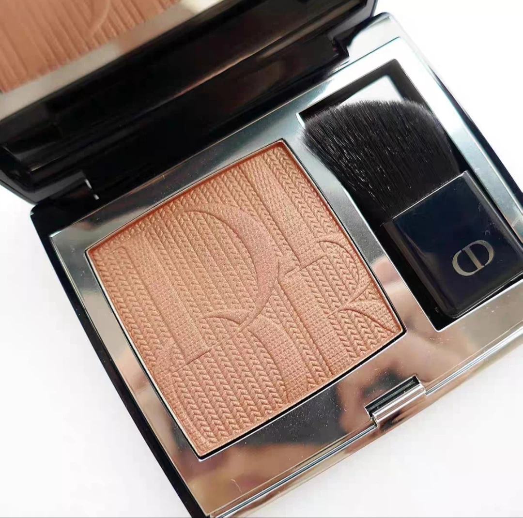 Dior, Japanese autumn knitted eye shadow, face blush, 2023